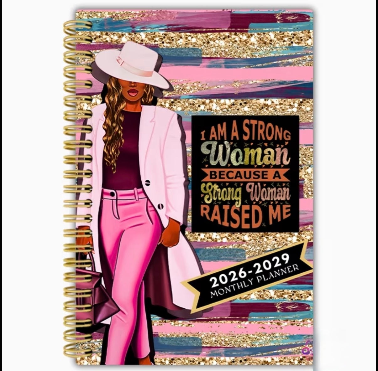Strong Women Raised Monthly Planner