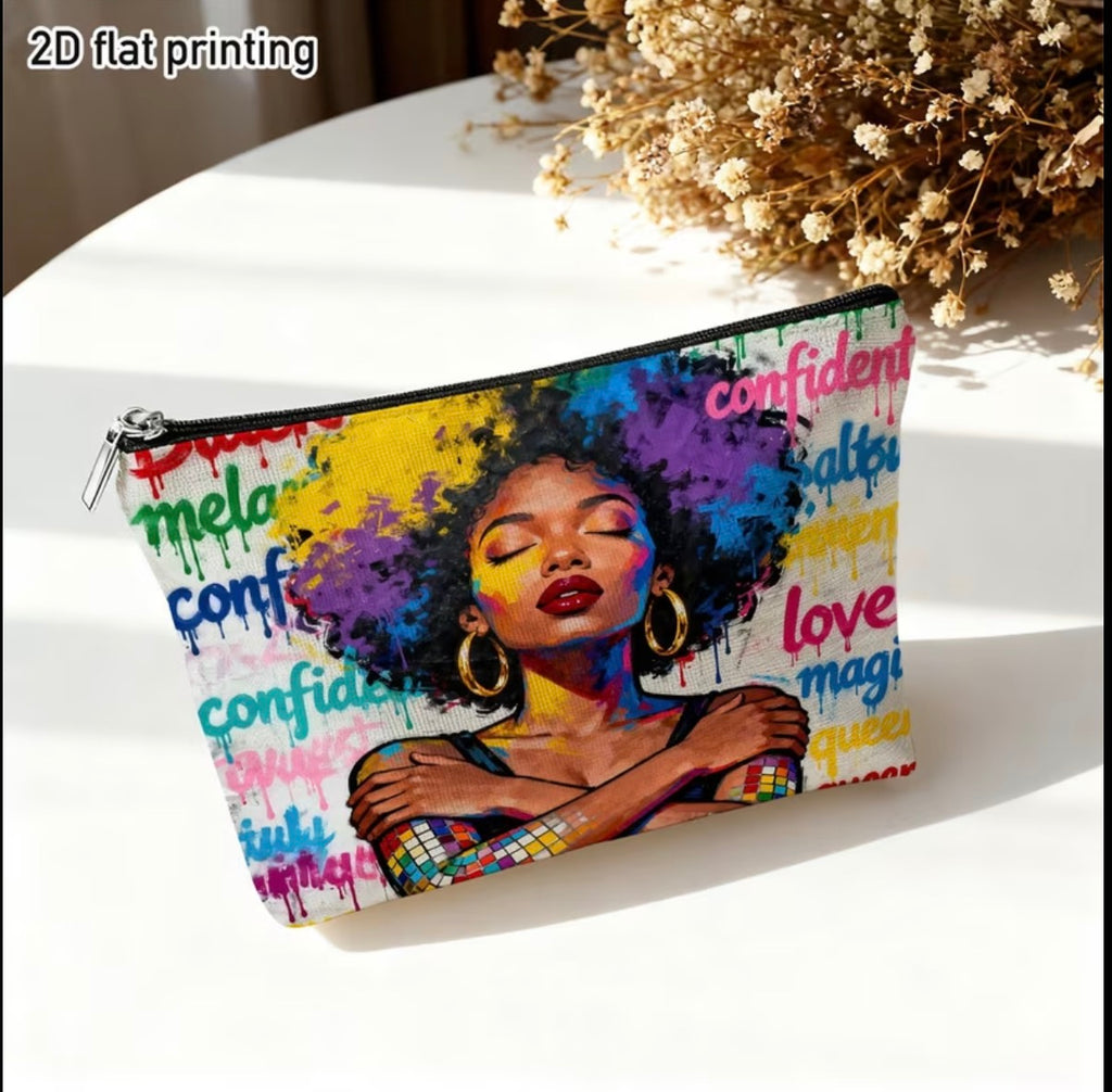 Melanin Confidence Makeup Bag