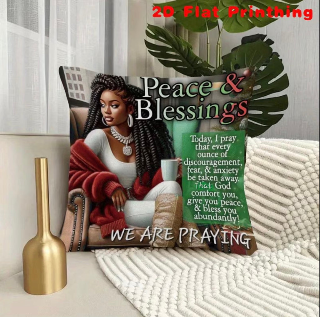 All Blessings Throw Pillow