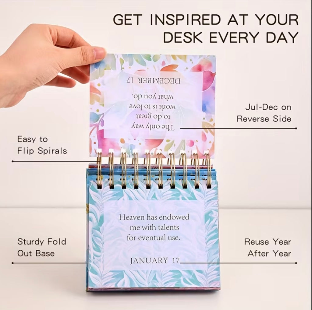 365 Positive Affirmations Calendar