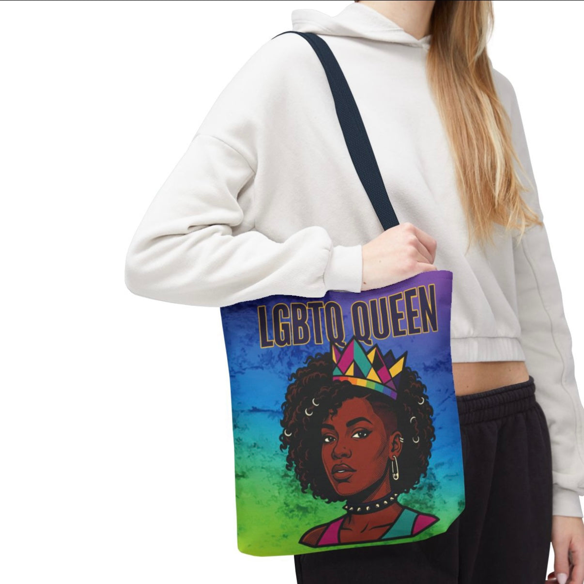 LGBTQ+ Queen Tote Bag
