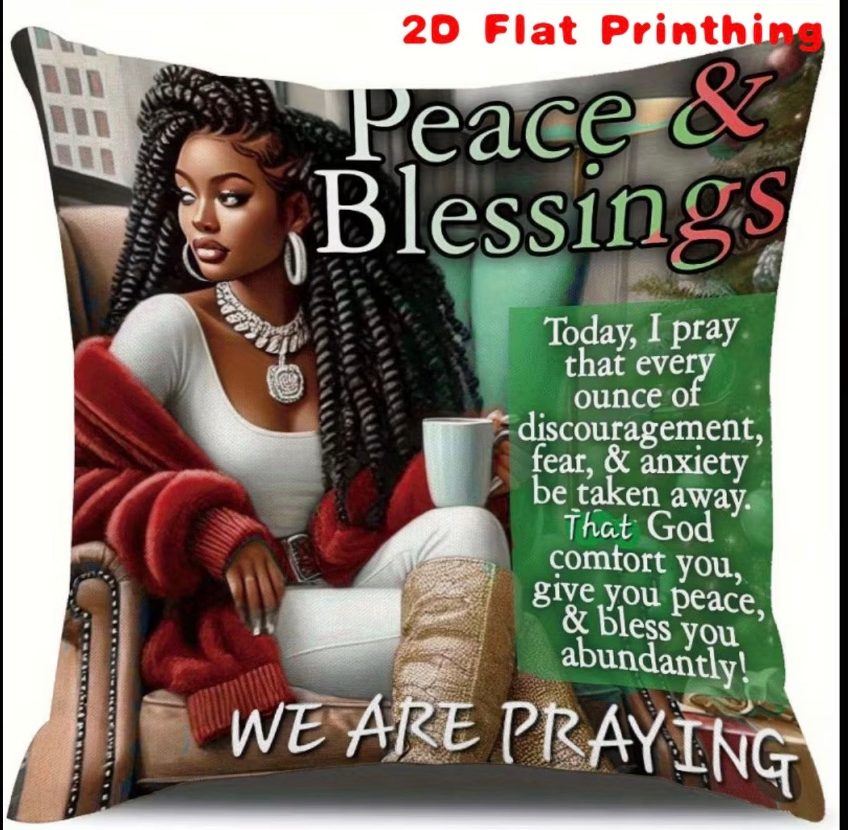 All Blessings Throw Pillow