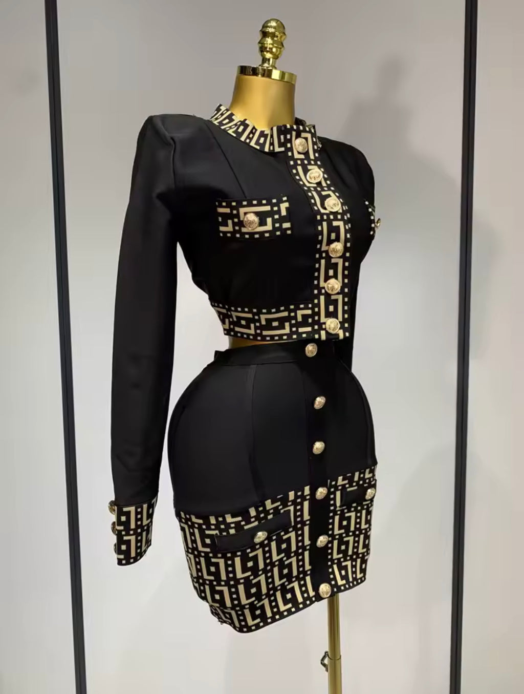 Control Nation Skirt Set