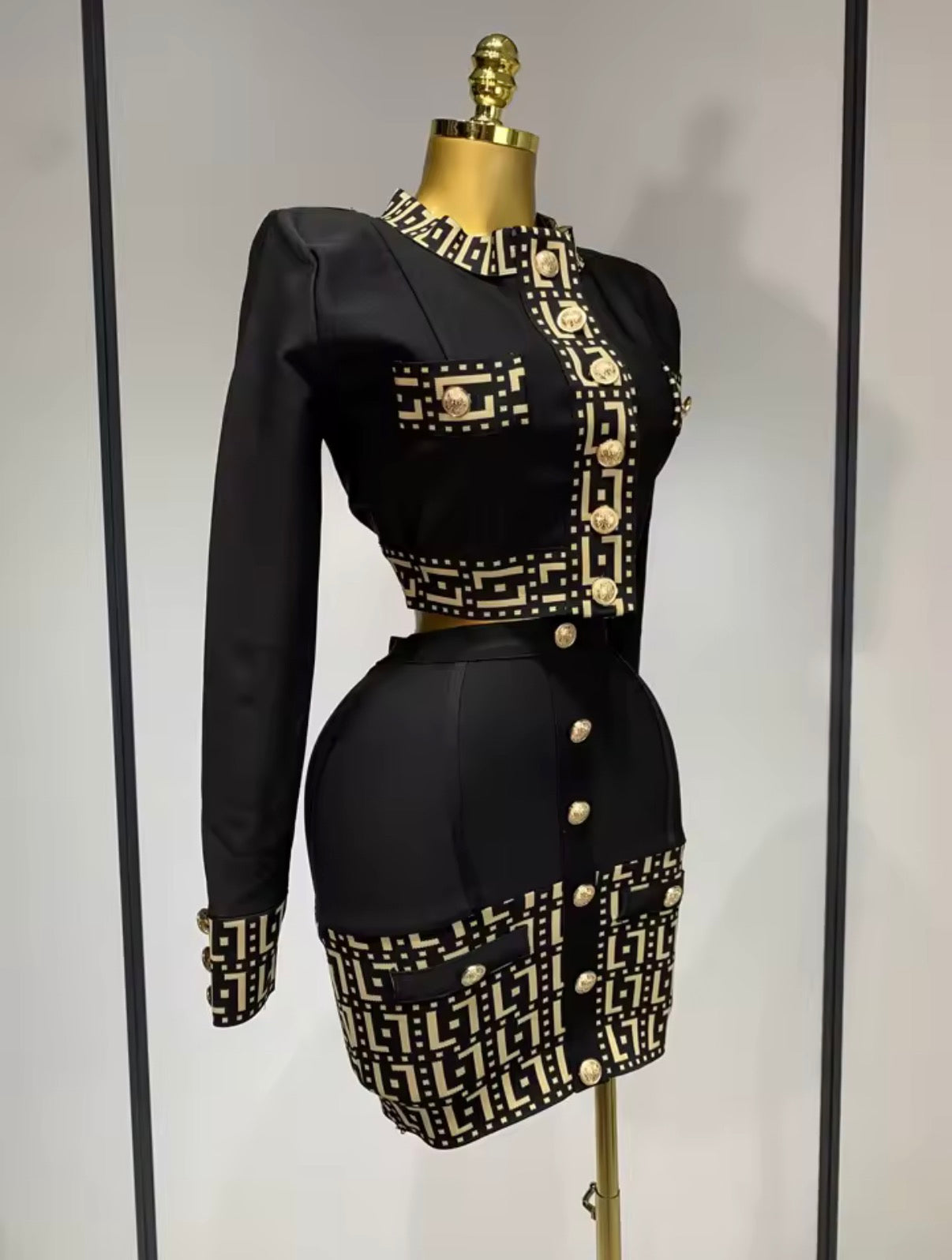 Control Nation Skirt Set