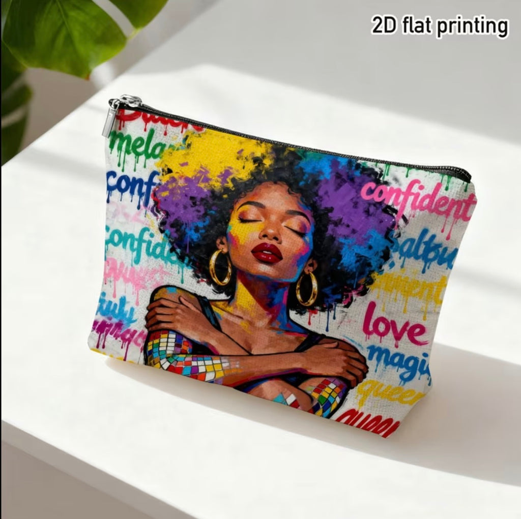 Melanin Confidence Makeup Bag