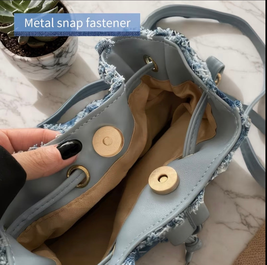 Crossbody Denim Bag