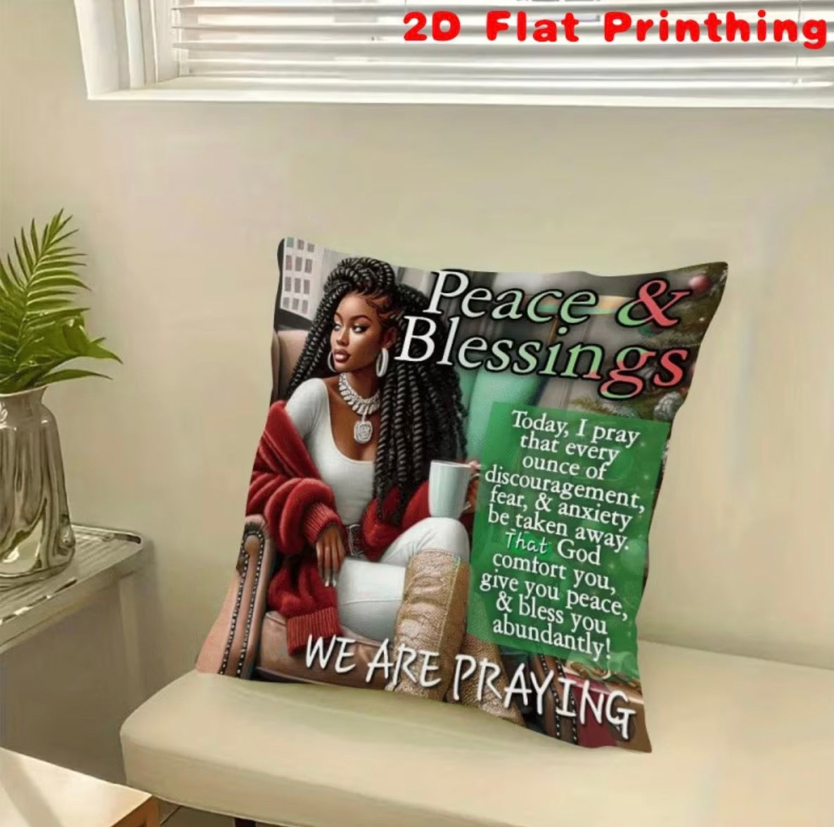 All Blessings Throw Pillow