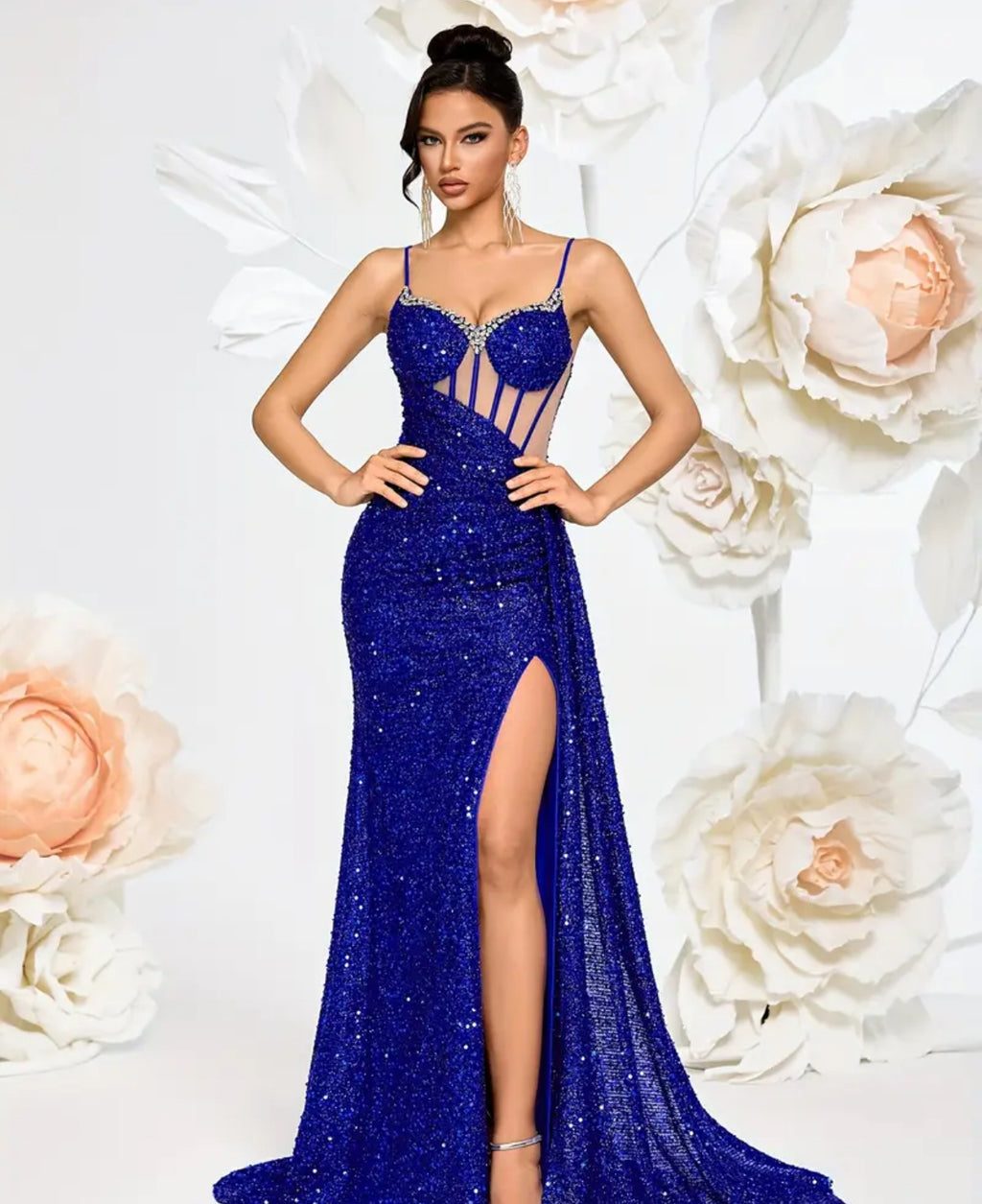 Chariot Star Evening Dress