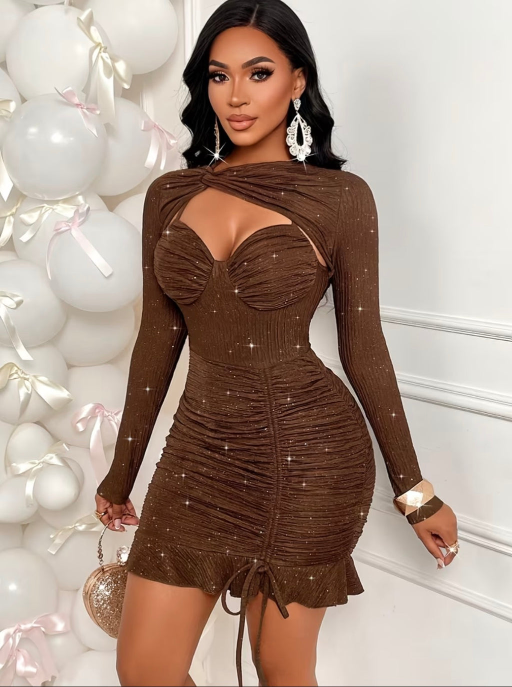 Retro Star Casual Dress