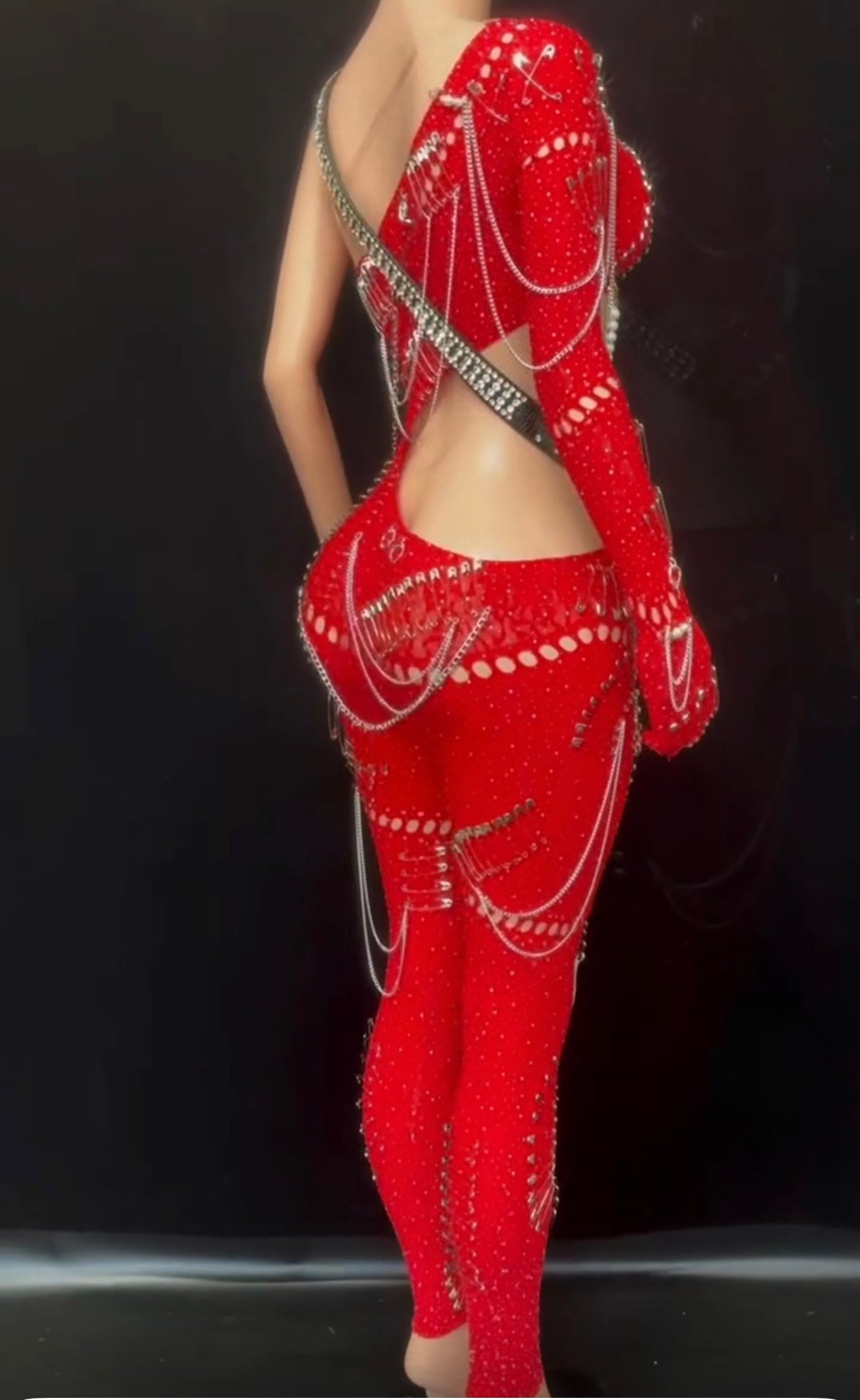 Crimson Dream Jumpsuit