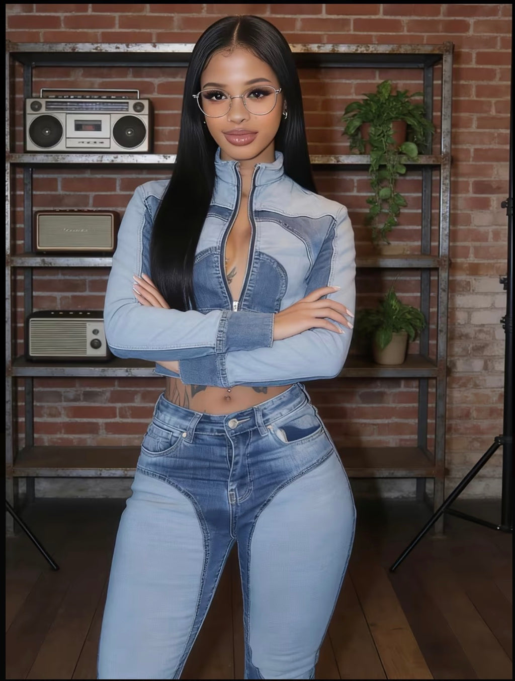 All N Range Denim Set