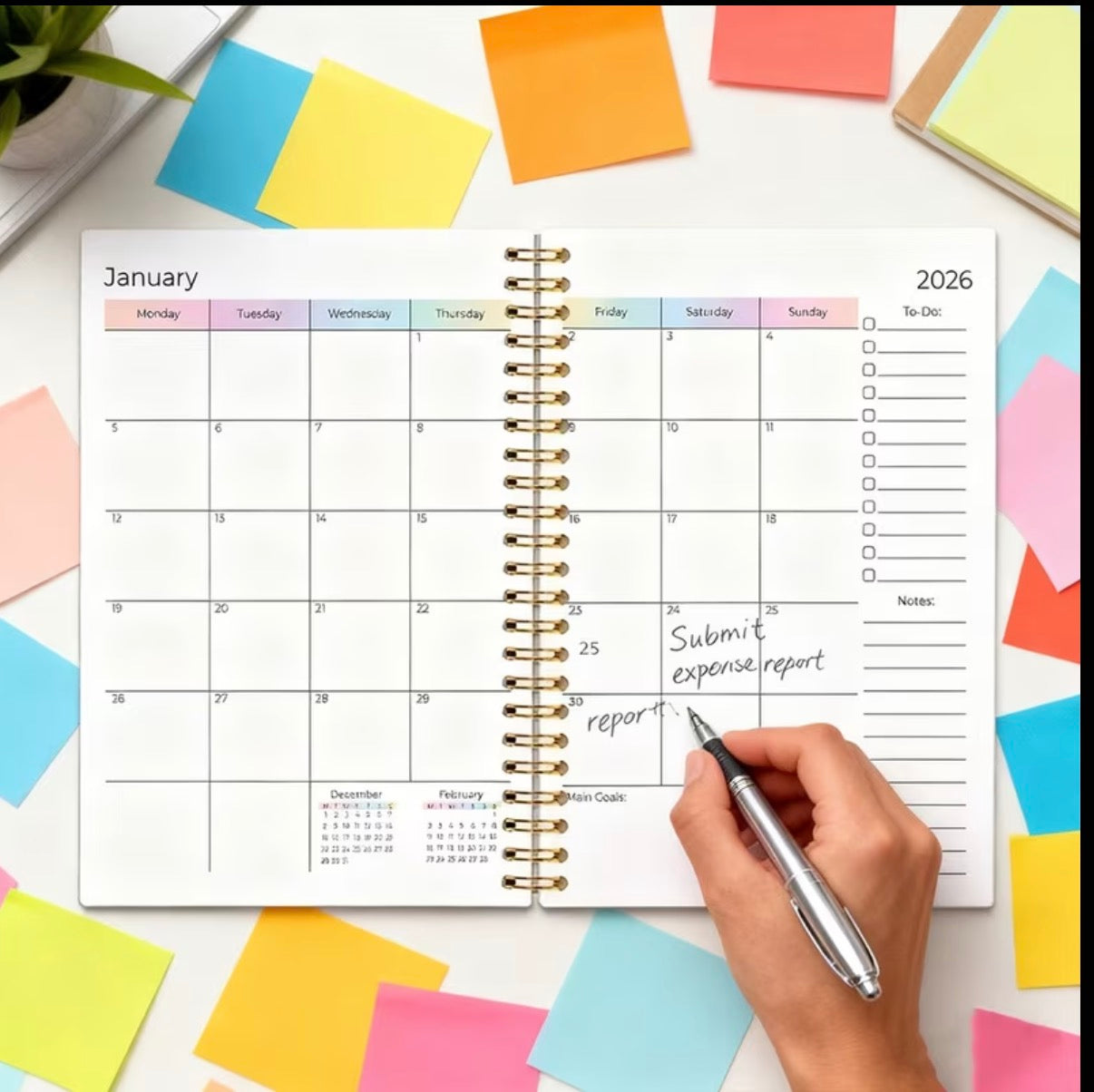 Strong Women Raised Monthly Planner
