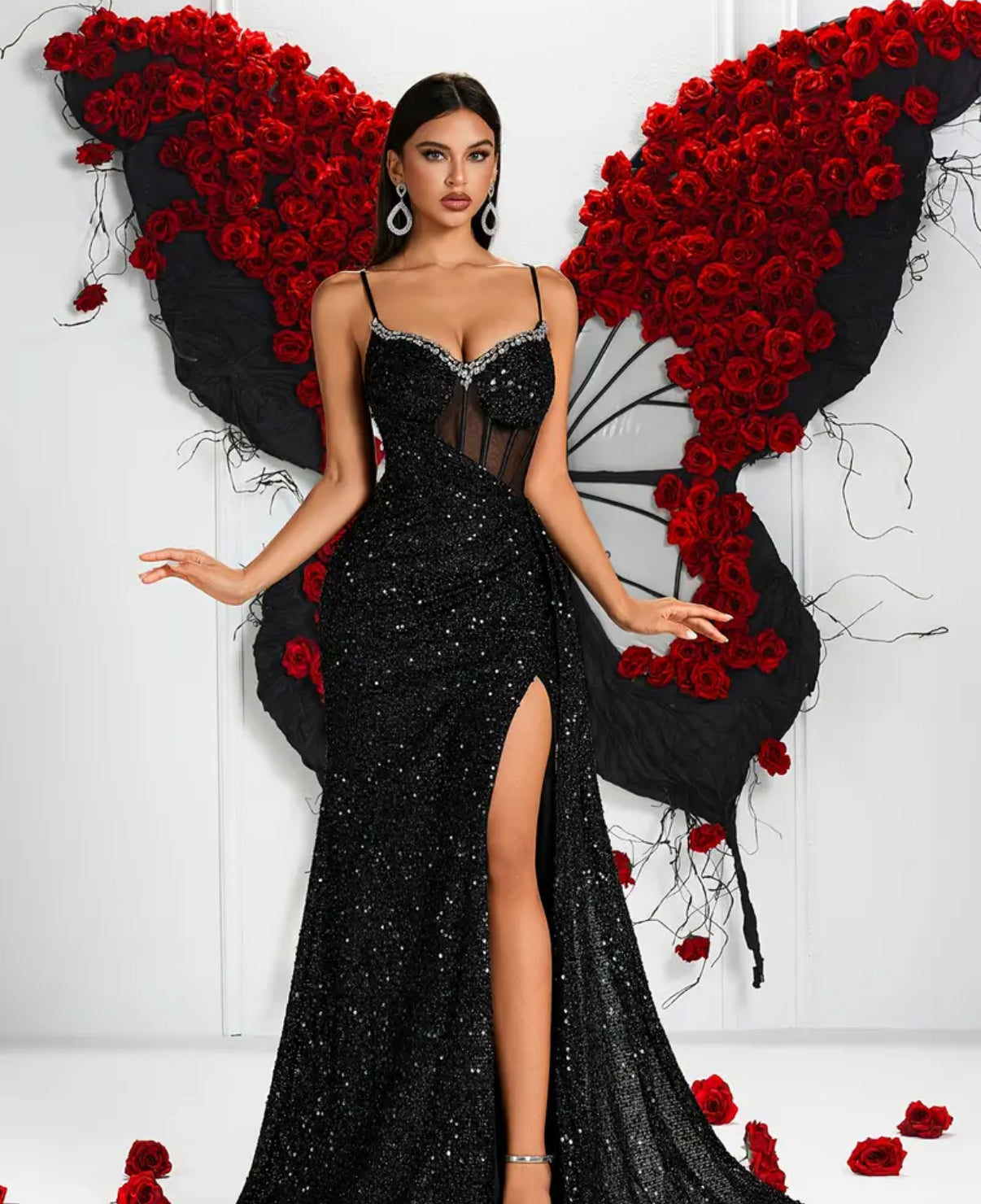 Chariot Star Evening Dress