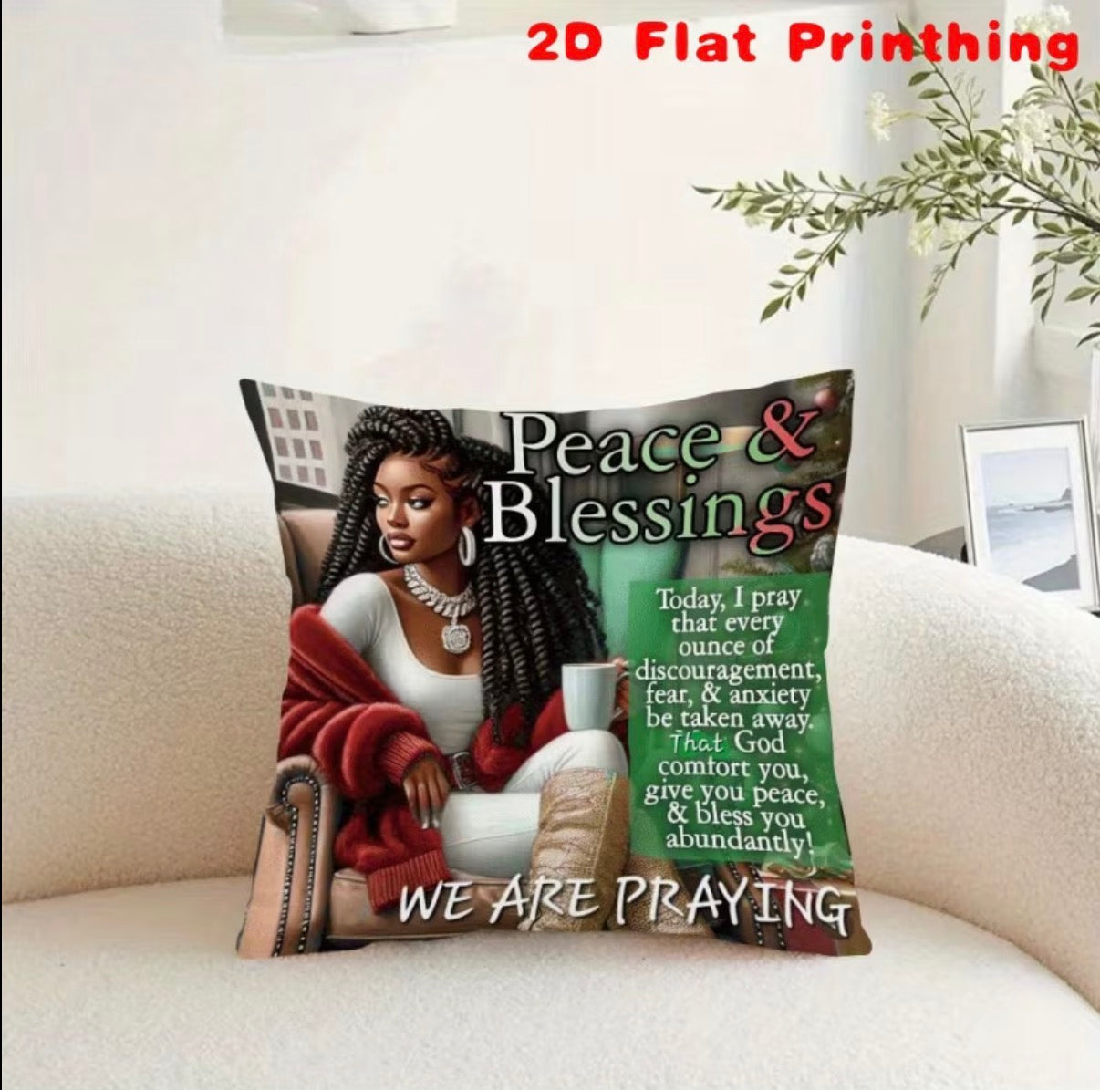 All Blessings Throw Pillow