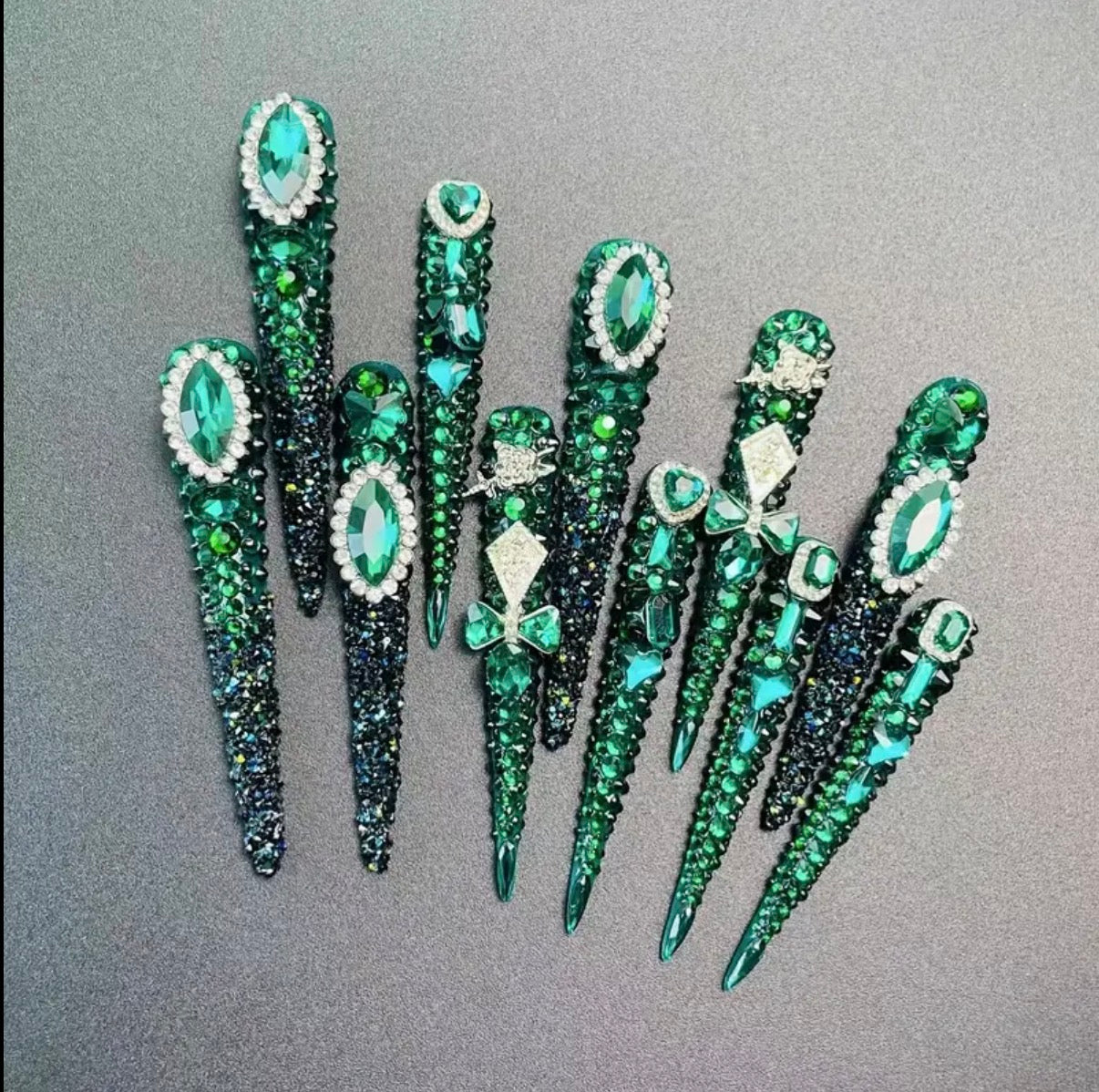 Wicked Gem Nails
