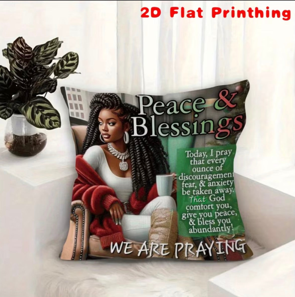 All Blessings Throw Pillow