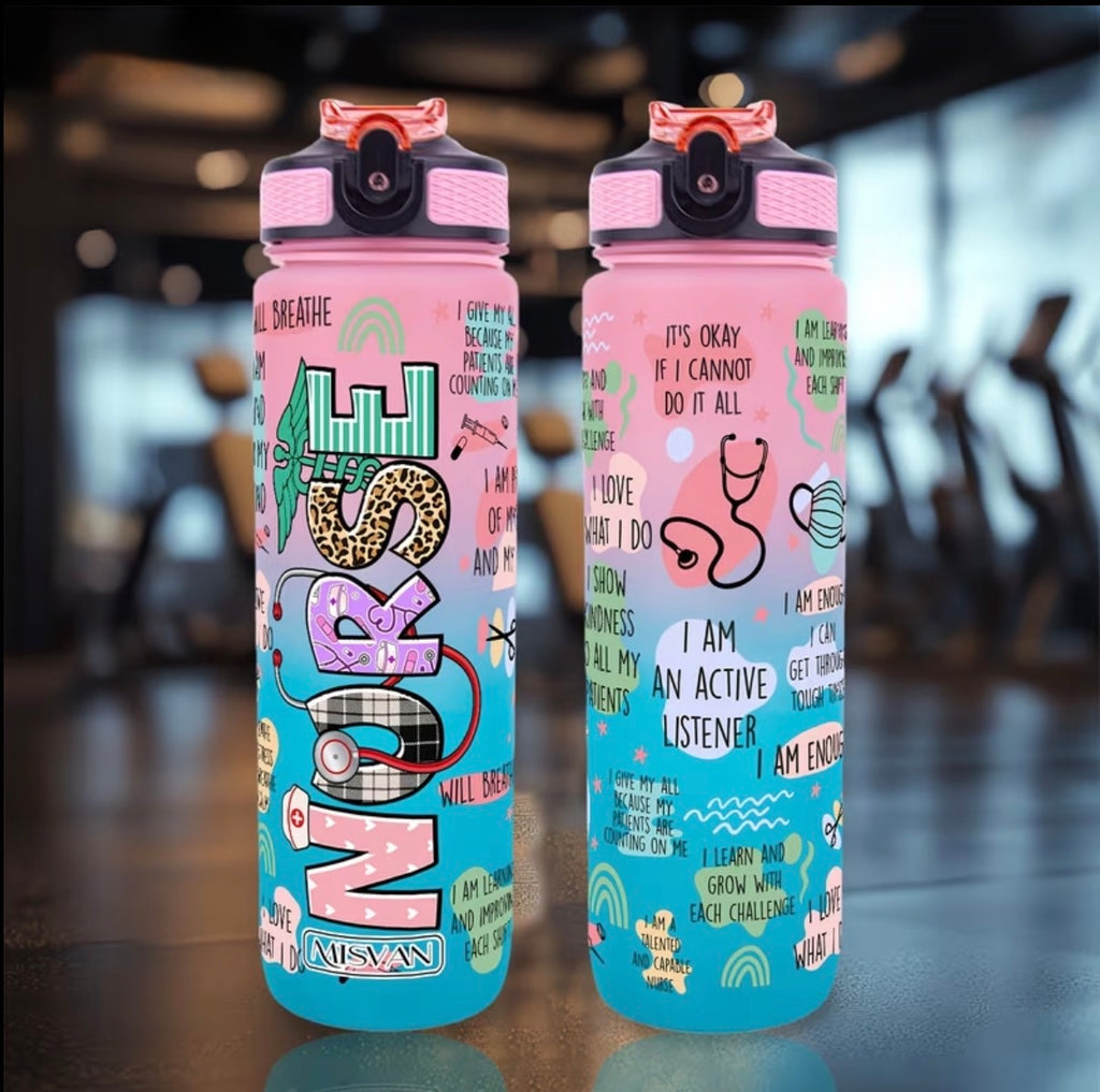 Nurse Water Bottle