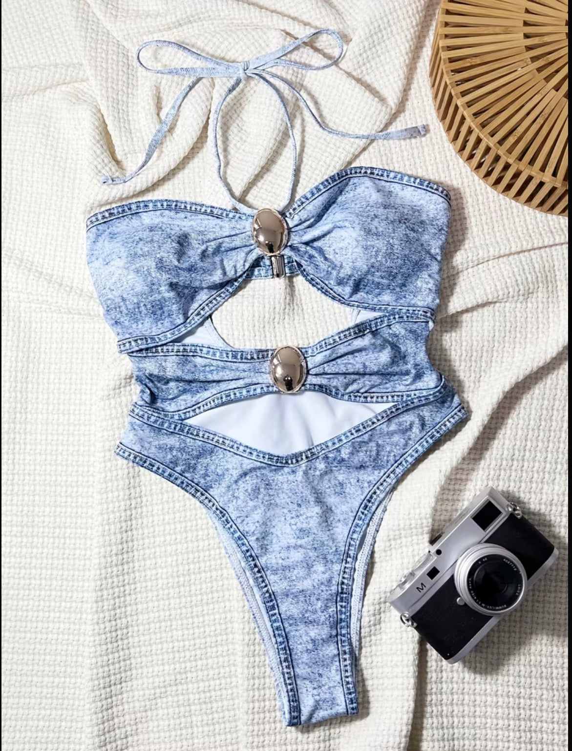 Denim Gem Swimsuit