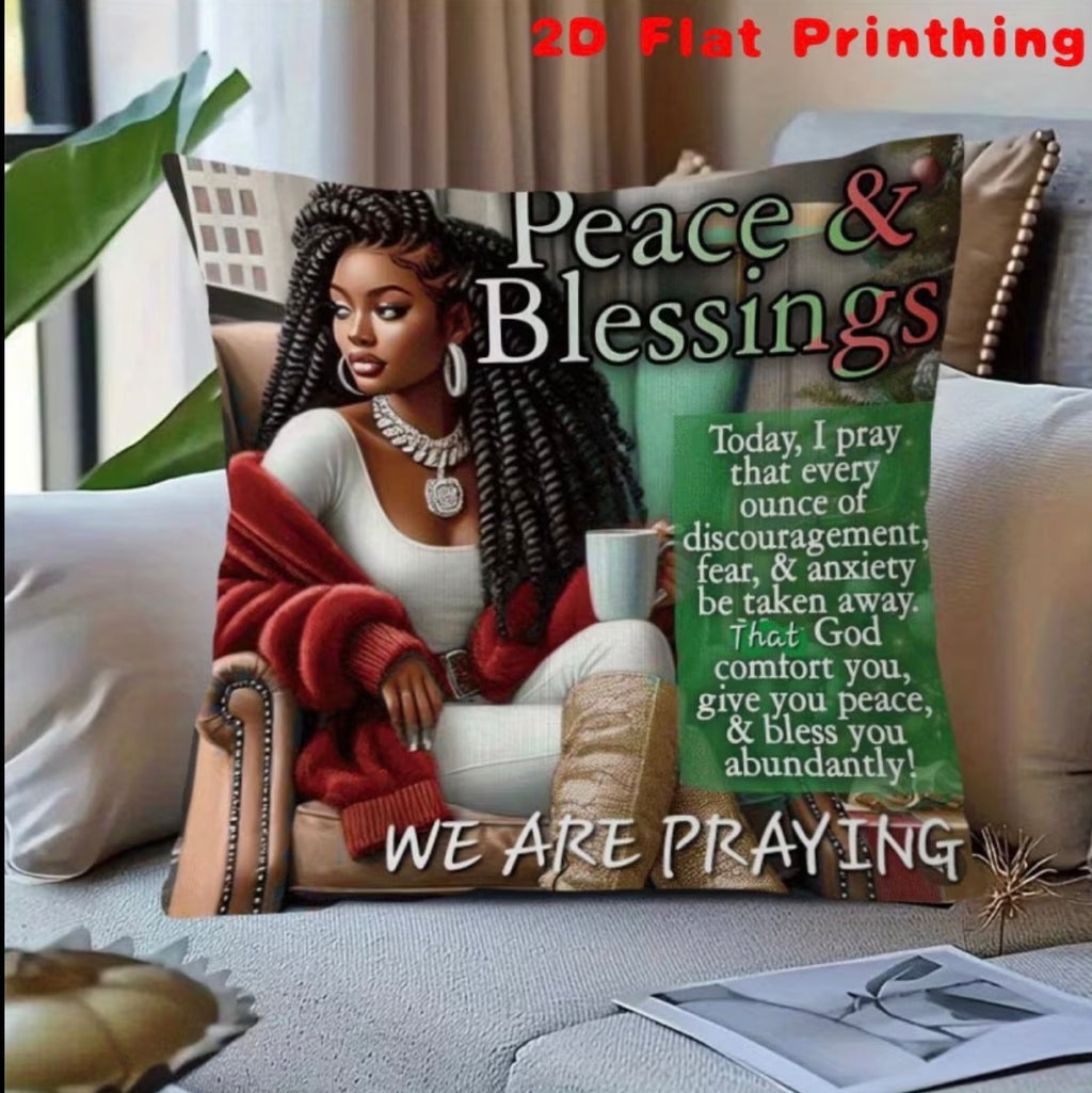 All Blessings Throw Pillow