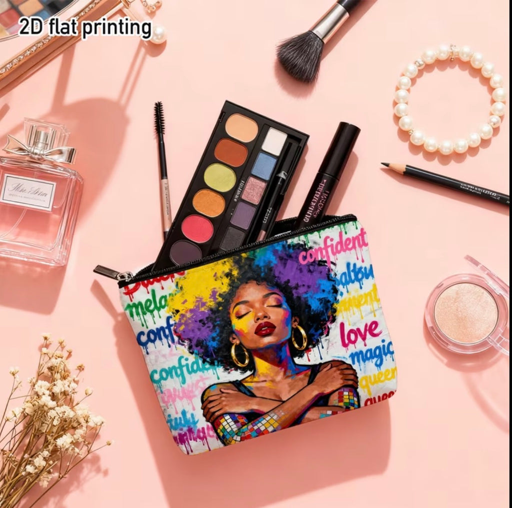 Melanin Confidence Makeup Bag