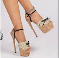 Straw La Vision Heels