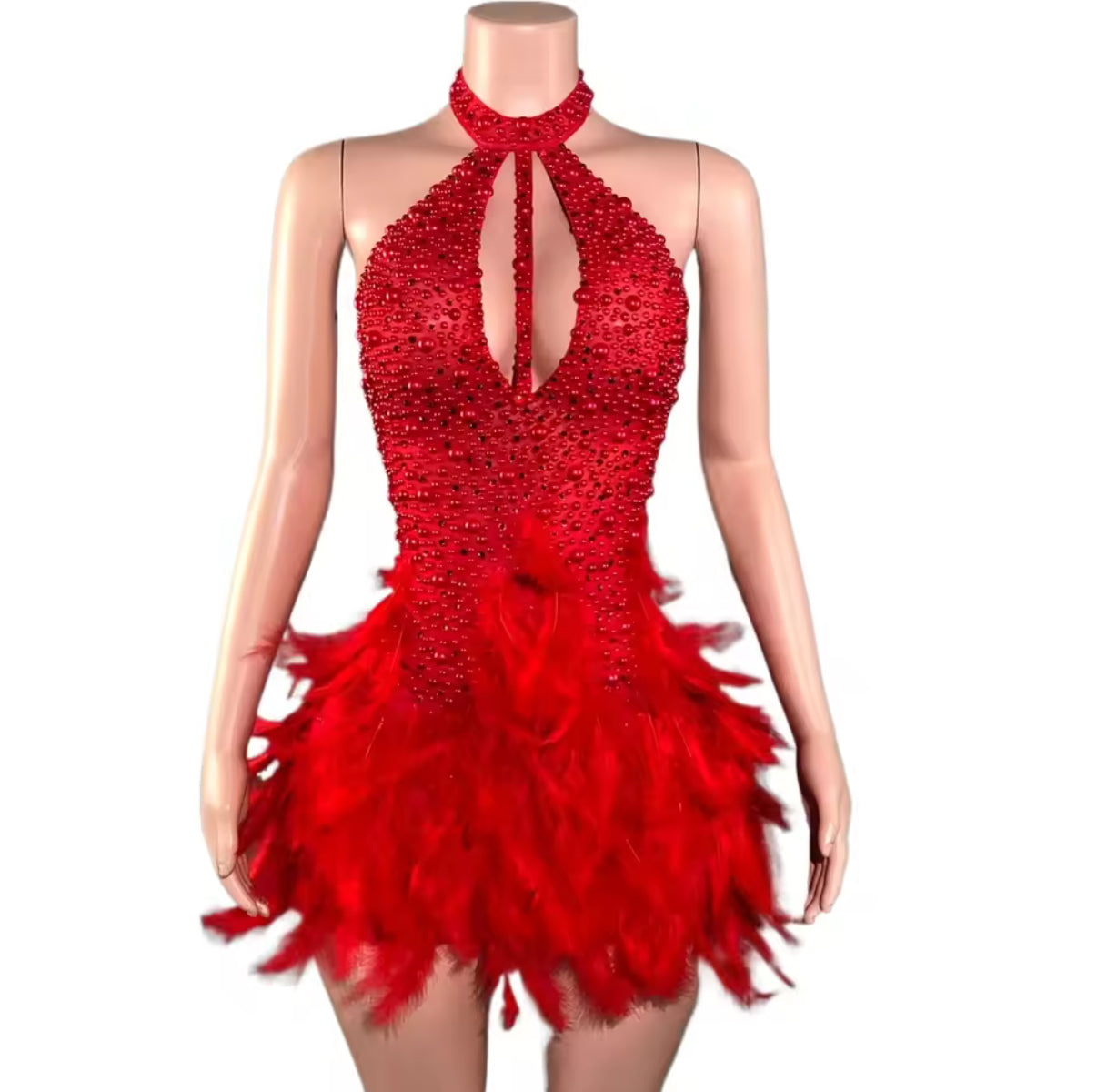 Flamingo Flame Dress