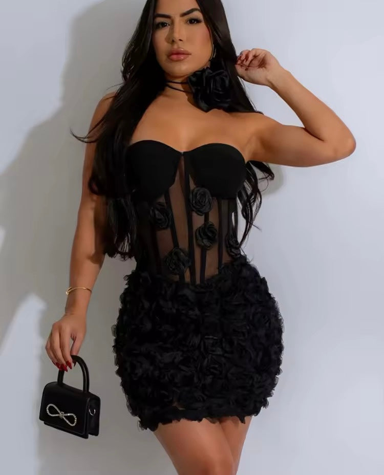 Pon De Whirl Dress