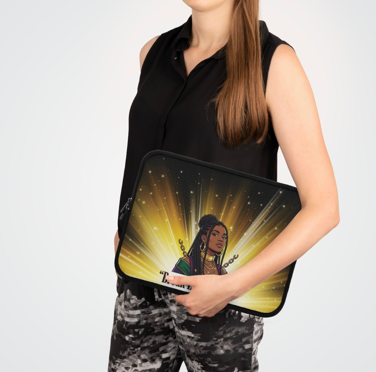 Break Every Chain Laptop Sleeve