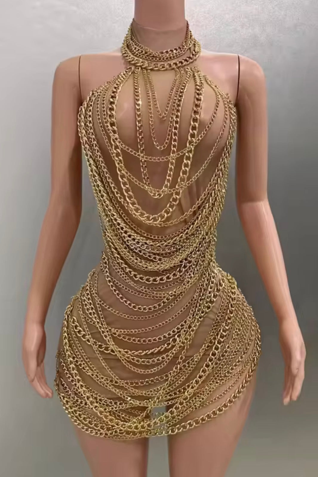 Chain Lifted Dress