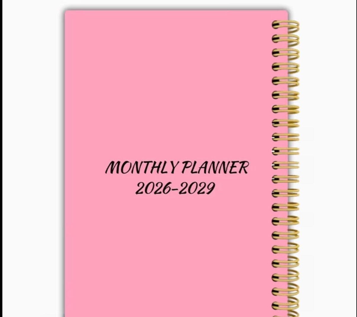 Strong Women Raised Monthly Planner