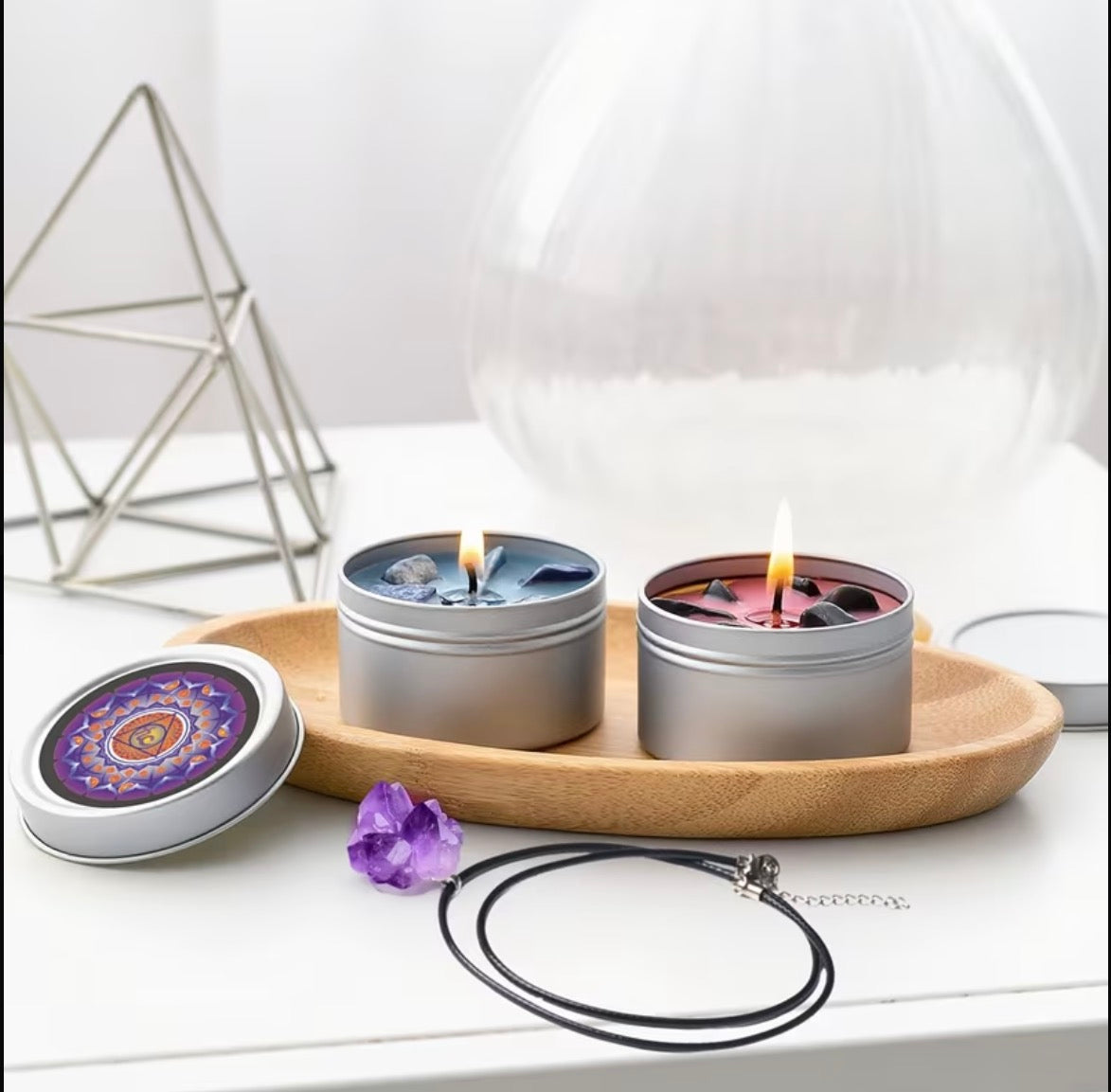 Chakra Alignment Candle Set 7pc
