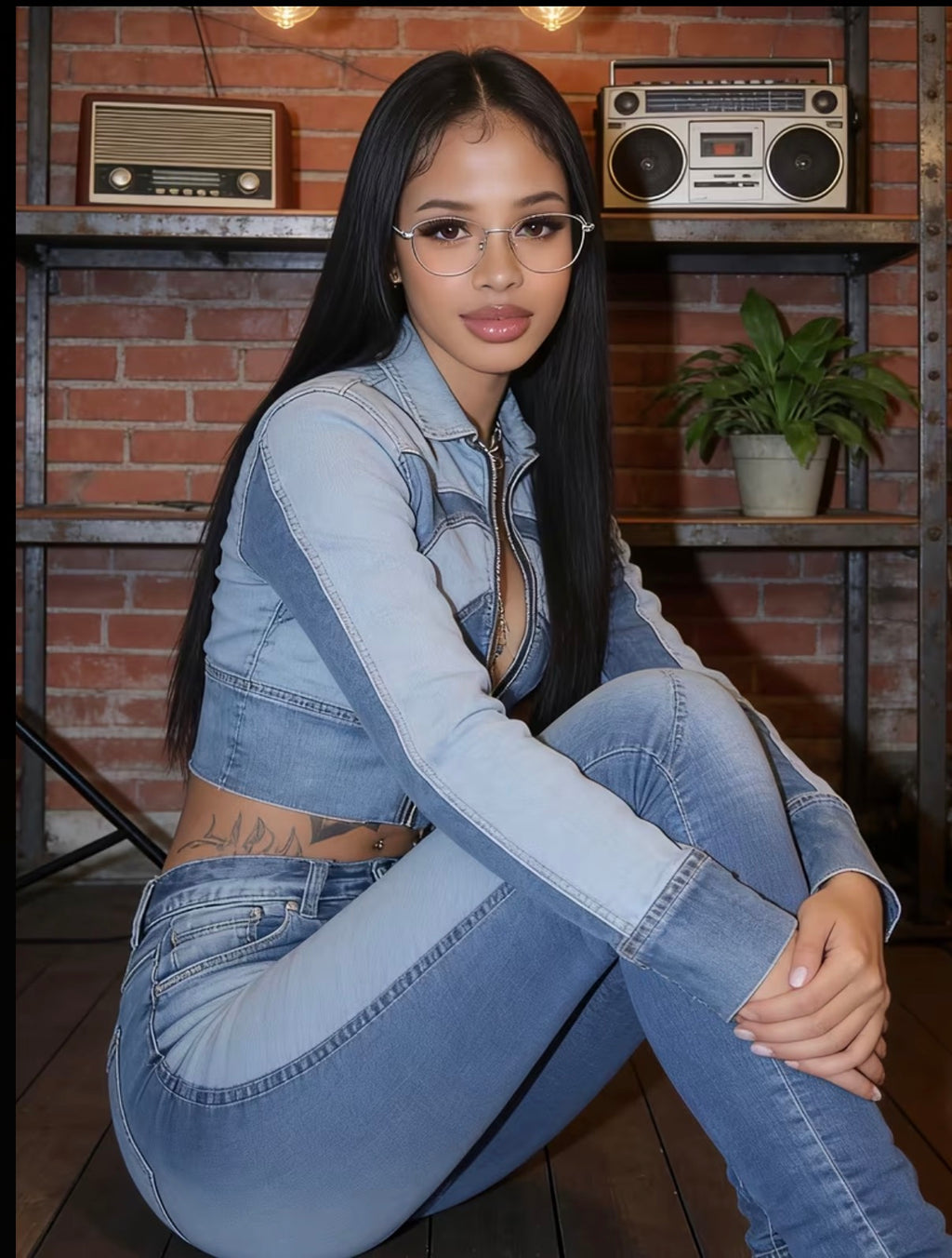 All N Range Denim Set