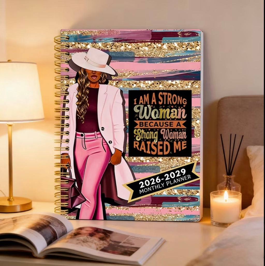 Strong Women Raised Monthly Planner