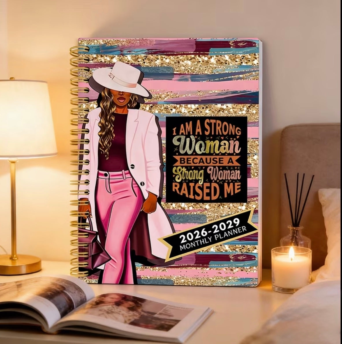 Strong Women Raised Monthly Planner