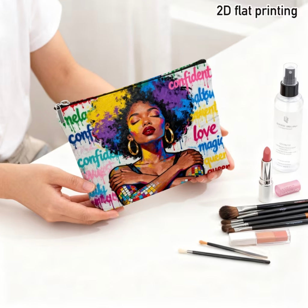 Melanin Confidence Makeup Bag