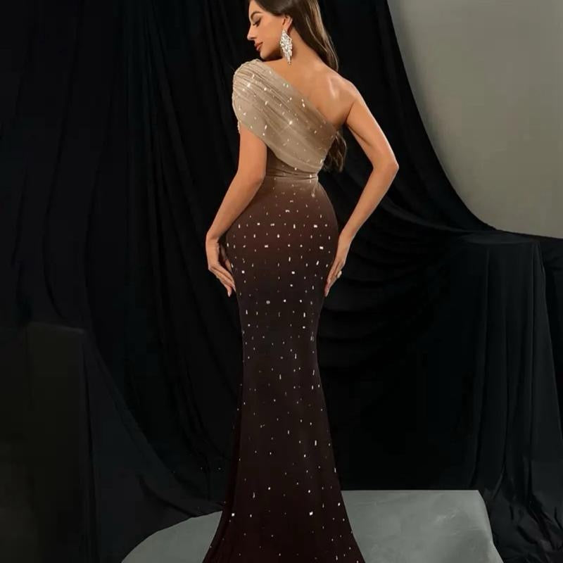 Obsidian Crystal Formal Dress