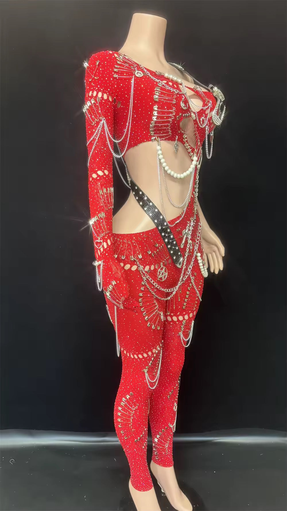 Crimson Dream Jumpsuit