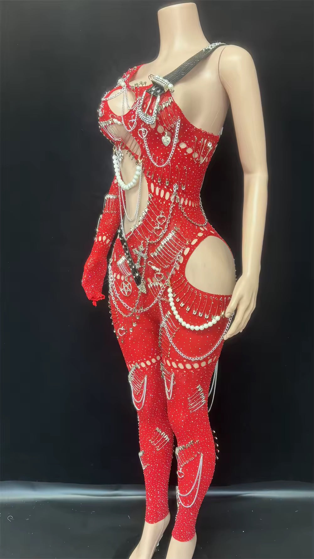 Crimson Dream Jumpsuit