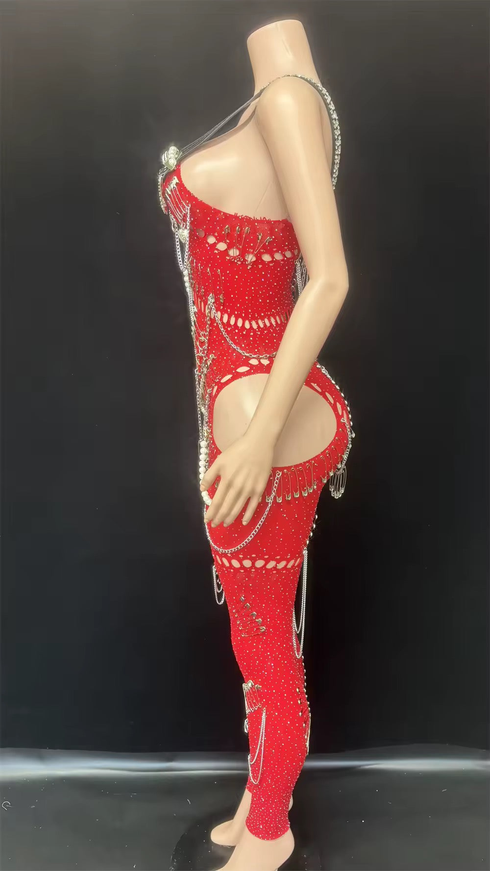 Crimson Dream Jumpsuit